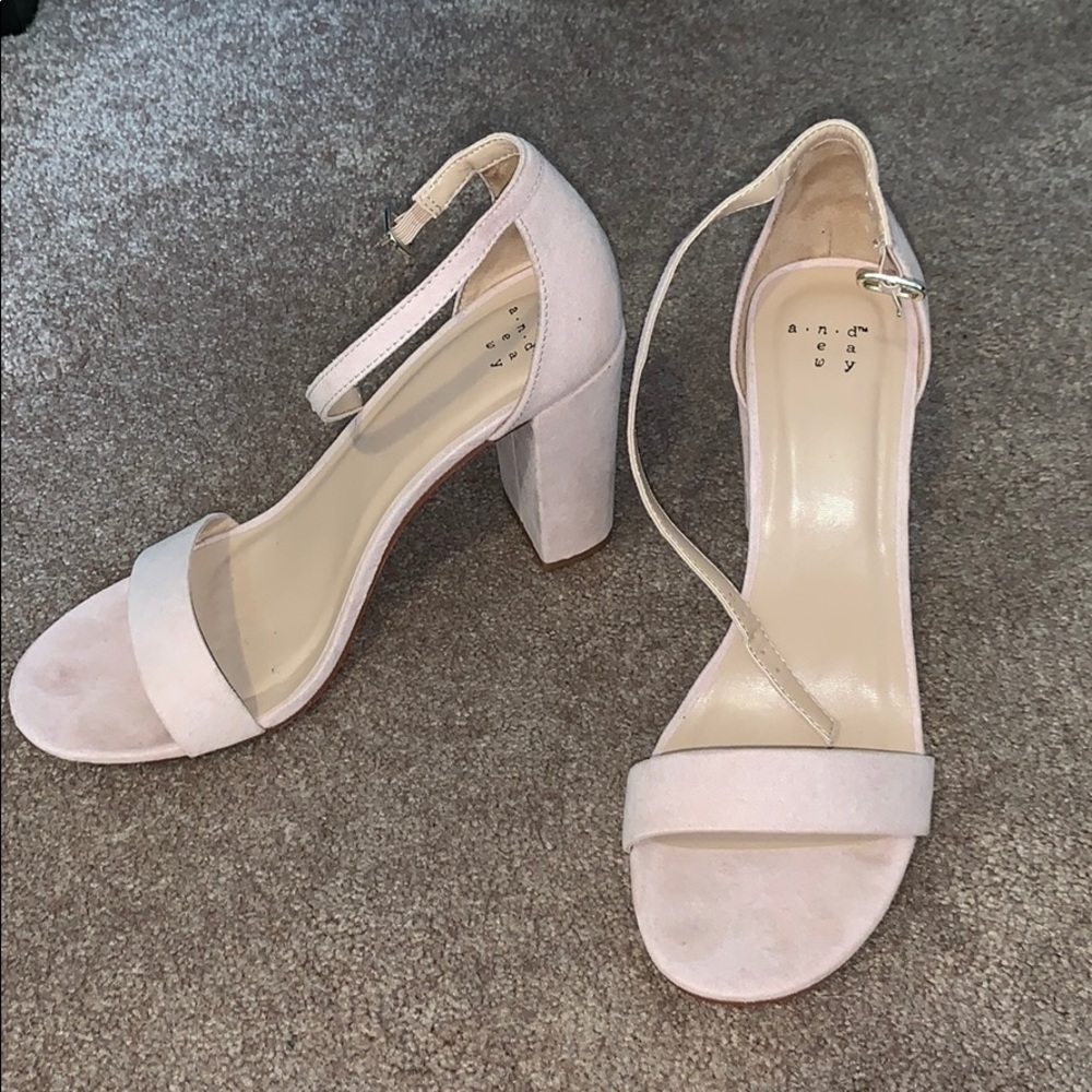 Light pink heels